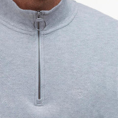 Orvis Barbour® | Barbour® Interlock Pique 1/2-Zip Sweater Grey Marl - Men