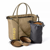Orvis Bird Dog Supplies | Tough Trail® Dog Travel Tote Kit Bronze - Dogs