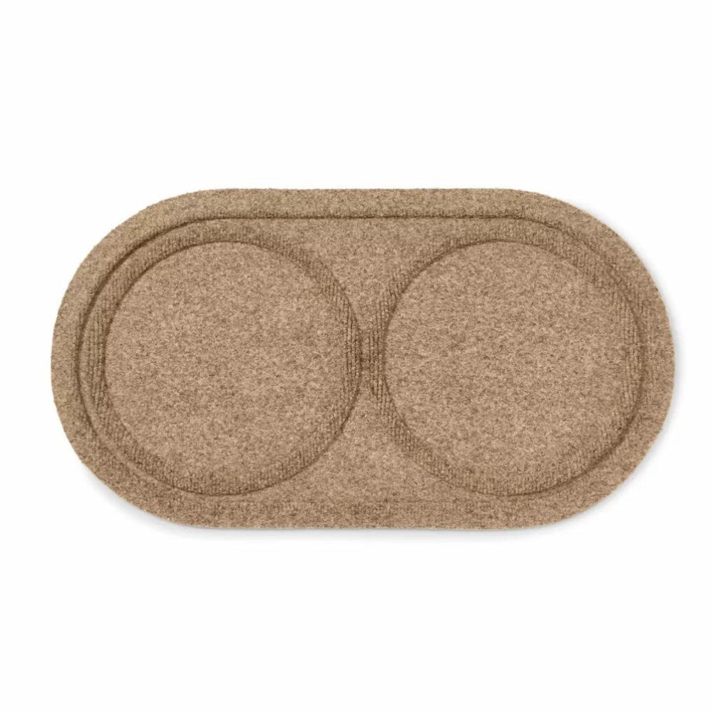 Orvis Bowls, Feeders & Food Storage | Recycled Water Trapper® Bowl Holder Mat Camel - Dogs/Home Goods
