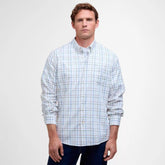 Orvis Button-Down Shirts | Barbour® Caswell Tattersall Long-Sleeve Shirt Pine - Men