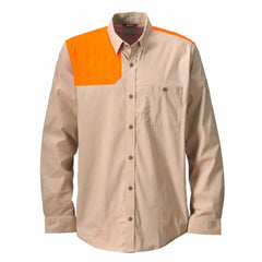 Orvis Button-Down Shirts | Men’s Featherweight Long-Sleeved Shooting Shirt Blaze Sand - Men/Hunt