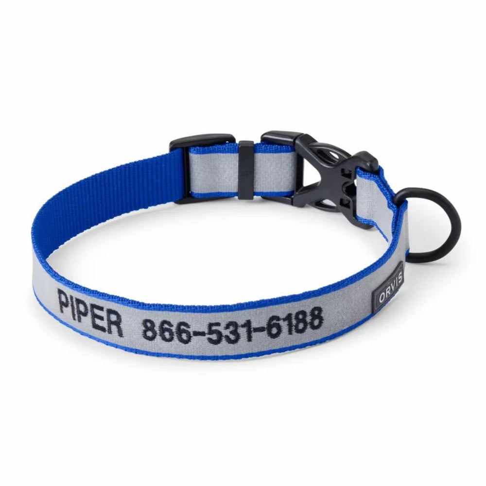 Orvis Collars | Orvis Reflective Collar & Leash Bundle Blue - Dogs