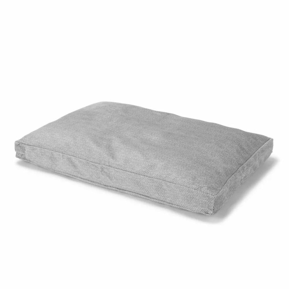 Orvis Comfortfill-Eco™ Beds | Orvis ComfortFill-Eco™ ToughChew® Lounger Dog Bed Grey Tweed - Dogs
