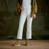 Orvis Denim | Kut From The Kloth® Kelsey Cropped Flare Jeans Ecru - Women