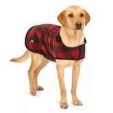 Orvis Dog Jackets | Buffalo Check Dog Jacket Red/black - Dogs