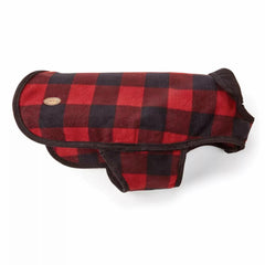 Orvis Dog Jackets | Buffalo Check Dog Jacket Red/black - Dogs