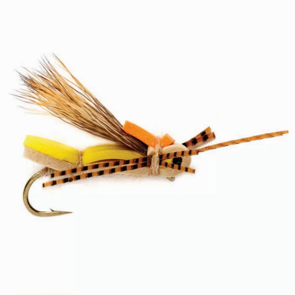 Orvis Dry Flies | Baile’s Panther Creek Hopper Tan - Fly Fishing