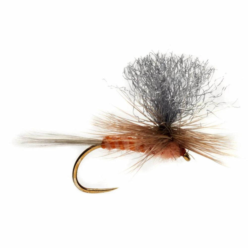 Orvis Dry Flies | Barbless Tactical Pale Orange Sulphur Parachute - Fly Fishing