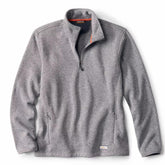 Orvis Fleece | R65™ Sweater Fleece 1/4-Zip Heather Grey - Men