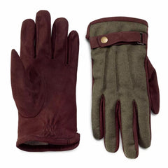Orvis Gloves | Winhall Nubuck & Wool Gloves Olive - Men