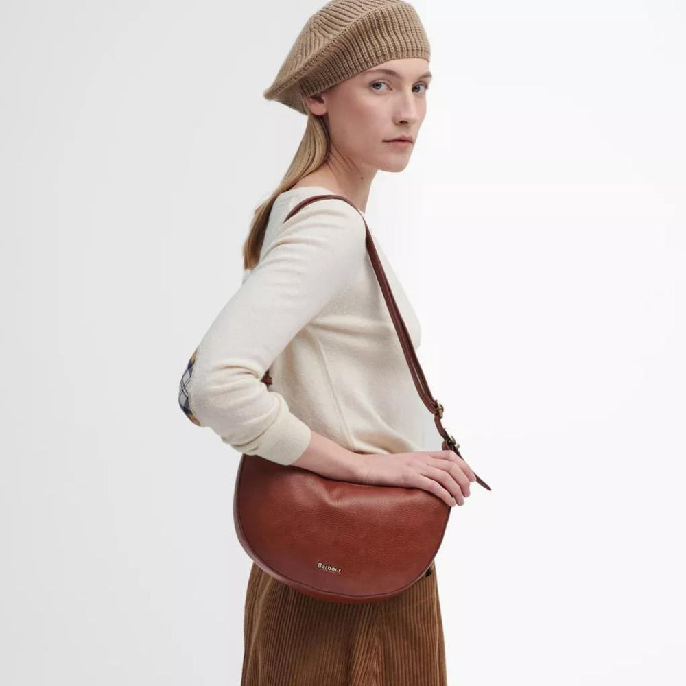 Orvis Handbags | Barbour® Laire Leather Sling Bag Brown - Packs & Bags/Women