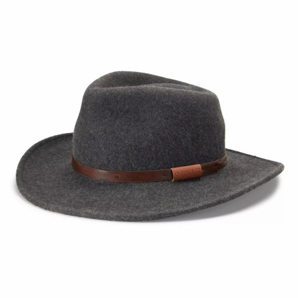 Orvis Hats | Heathered-Felt Hat Charcoal - Men
