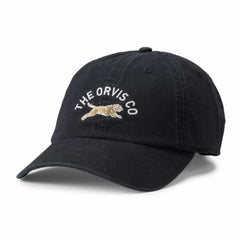 Orvis Hats | Jumping Lab Ball Cap Washed Black - Men/Women