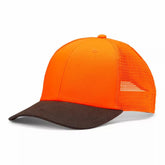 Orvis Hats | Mesh Blaze Orange Wax Brim Cap Blaze - Men/Women/Hunt