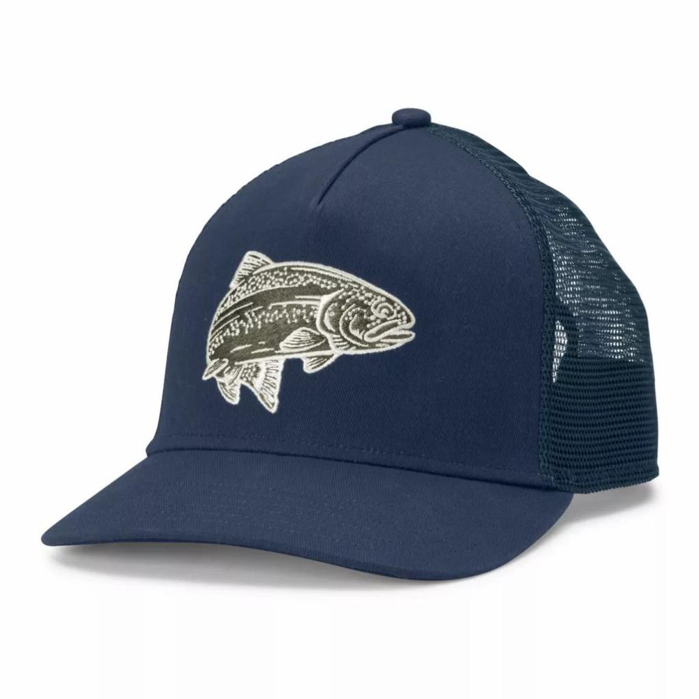 Orvis Hats | Trout Trucker Hat Navy - Men/Women/Fly Fishing