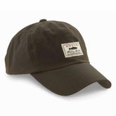 Orvis Hats | Vintage Waxed Cotton Ball Cap Olive - Men/Women