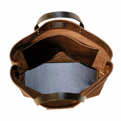 Orvis Home Decor | Hardmill Leather Grocery Tote Cognac - Home Goods/Packs & Bags