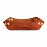 Orvis Home Decor | Hardmill Leather Valet Tray Brown - Home Goods