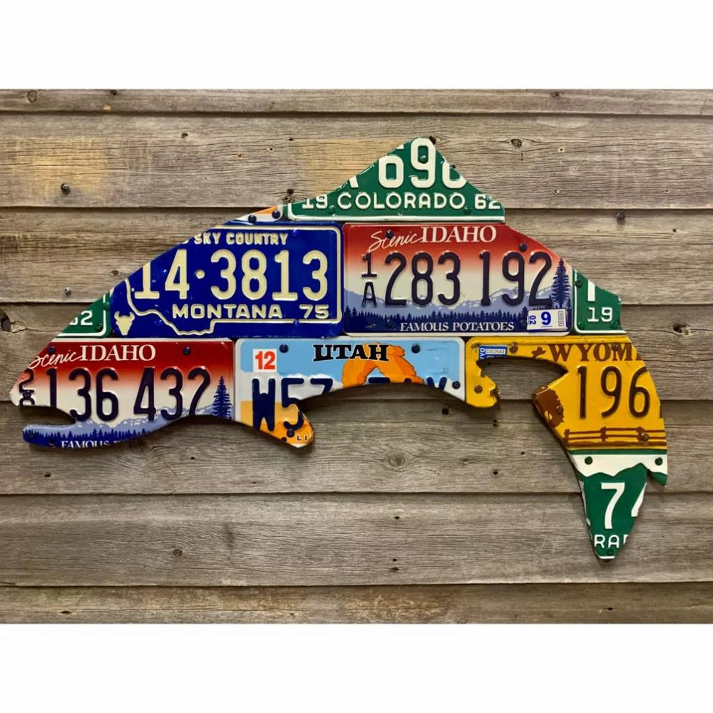 Orvis Home Decor | License Plate Art - Home Goods