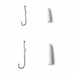 Orvis Hooks | Popper Bodies With Hooks - Pencil Popper Bodies With Size 1 And 4 Hooks - Fly Fishing