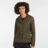 Orvis Jackets | Barbour® Flyweight Cavalry Quilt Olive - Women