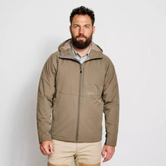 Orvis Jackets | Men’s PRO HD Upland Softshell Hoodie Blaze/tarmac - Men/Hunt