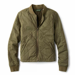 Orvis Jackets | Women's 1856 Quilted Bomber Jacket Tarragon - Women