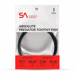 Orvis Leader & Tippet | Absolute Predator Toothy Fish Leader - Fly Fishing