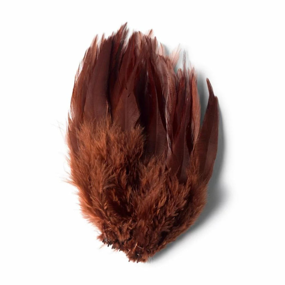 Orvis Materials | Extra-Long Saddle Hackle Brown - Fly Fishing