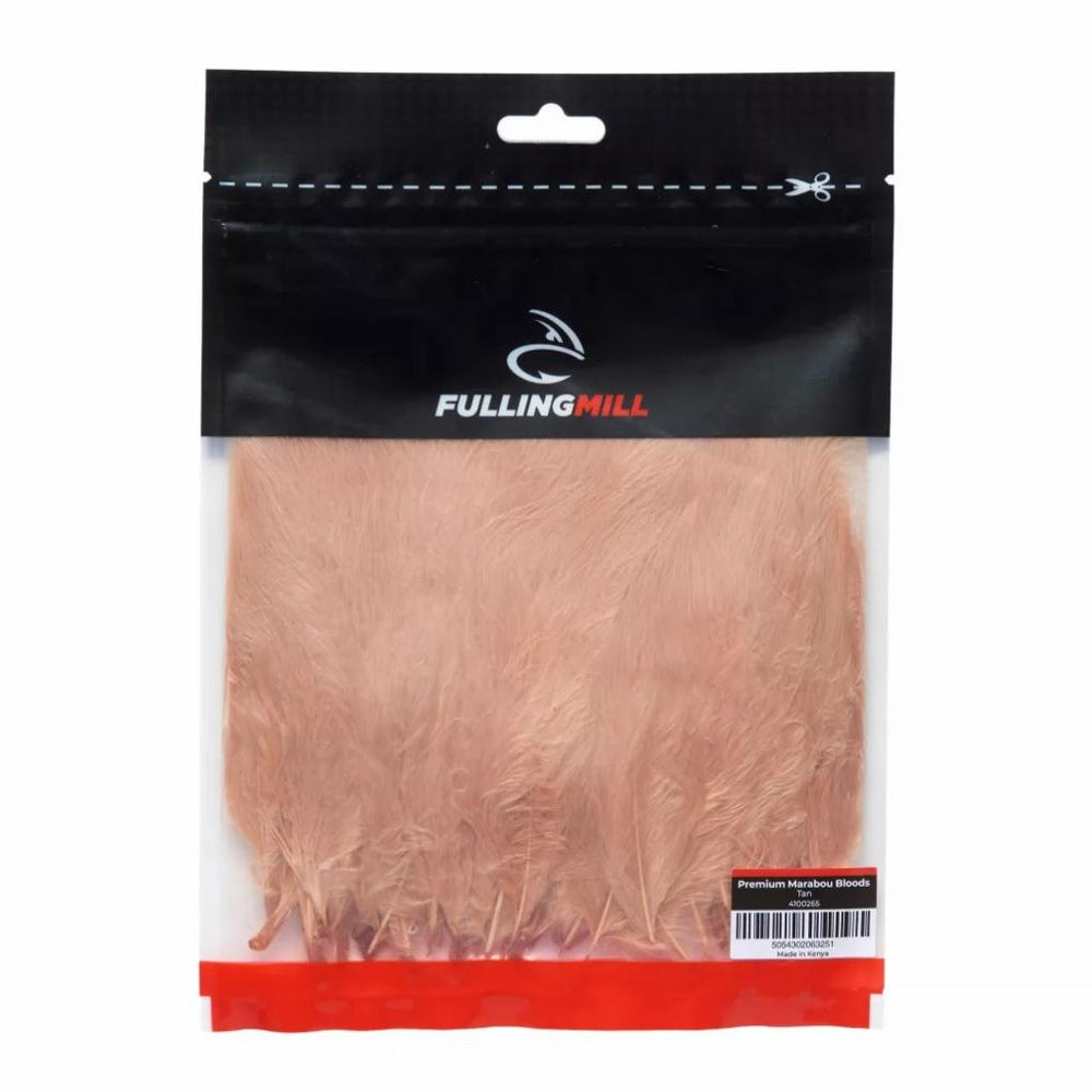 Orvis Materials | Fulling Mill Premium Marabou Bloods Tan - Fly Fishing
