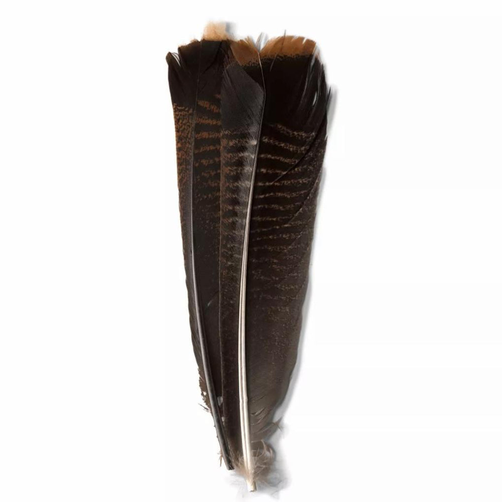 Orvis Materials | Mottled Turkey Feathers Dark - Fly Fishing
