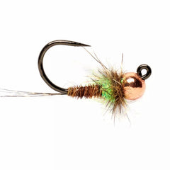 Orvis Nymphs | Tunghead Hot Spot Pheasant Tail Jig Chartreuse - Fly Fishing