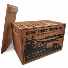 Orvis Outdoor Living | National Parks Fatwood Wooden Crate - Home Goods