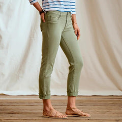 Orvis Pants | Kut From The Kloth® Amy Stretch Twill Cropped Chinos Olivine Exclusive - Women