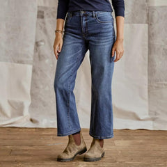 Orvis Pants | Kut From The Kloth® Charlotte Denim Wide-Leg Cropped Jeans Resolved - Women