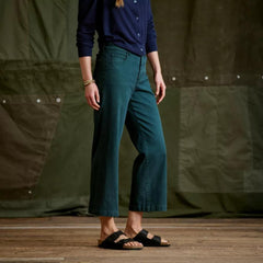 Orvis Pants | Kut From The Kloth® Charlotte Twill High-Rise Wide-Leg Jeans Peacock - Women