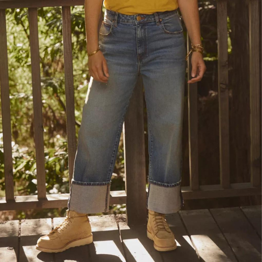 Orvis Pants | Kut From The Kloth® Sienna High-Rise Cuffed Wide-Leg Jeans Cuddle - Women