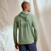 Orvis Performance Shirts | DriCast™ Logo Hoodie Aloe - Men/Fly Fishing/Hunt