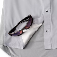 Orvis Performance Shirts | Men's PRO Hybrid Hoodie Titanium - Men/Fly Fishing