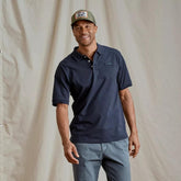Orvis Polo Shirts | Orvis Lightweight Signature Short-Sleeve Polo True Navy - Men