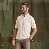 Orvis Polo Shirts | Three Forks Polo Shirt Snow - Men