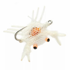 Orvis Saltwater Flies | Flexo Crab White - Fly Fishing