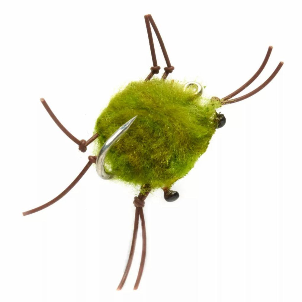 Orvis Saltwater Flies | Tungsten Bauer Crab Olive - Fly Fishing