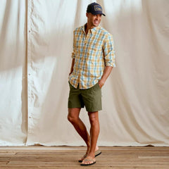 Orvis Shorts | Adventure Stretch Ripstop Shorts Tarragon - Men