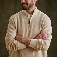 Orvis Sweaters | Sun-Faded 1/4-Zip Sweater Shiitake - Men