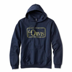 Orvis Sweatshirts | Bent Rod Badge Hoodie True Navy - Men