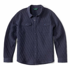 Orvis Sweatshirts | Outdoor Quilted Snap Jacket True Navy - Men