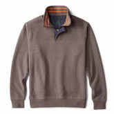 Orvis Sweatshirts | Signature 1/4-Zip Sweatshirt Mushroom - Men