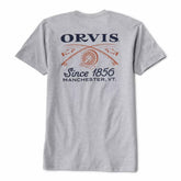 Orvis T-Shirts | Crossed Rods T-Shirt Light Grey Heather - Men