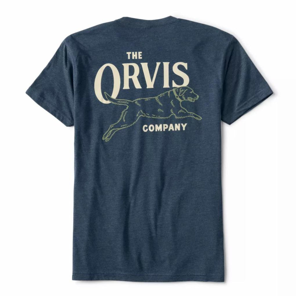 Orvis T-Shirts | Jumping Lab T-Shirt True Navy - Men
